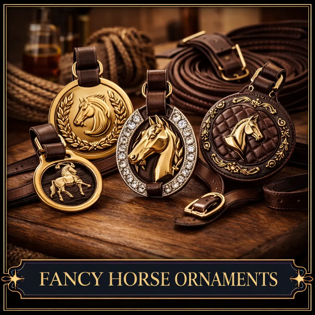 Fancy Horse Ornaments